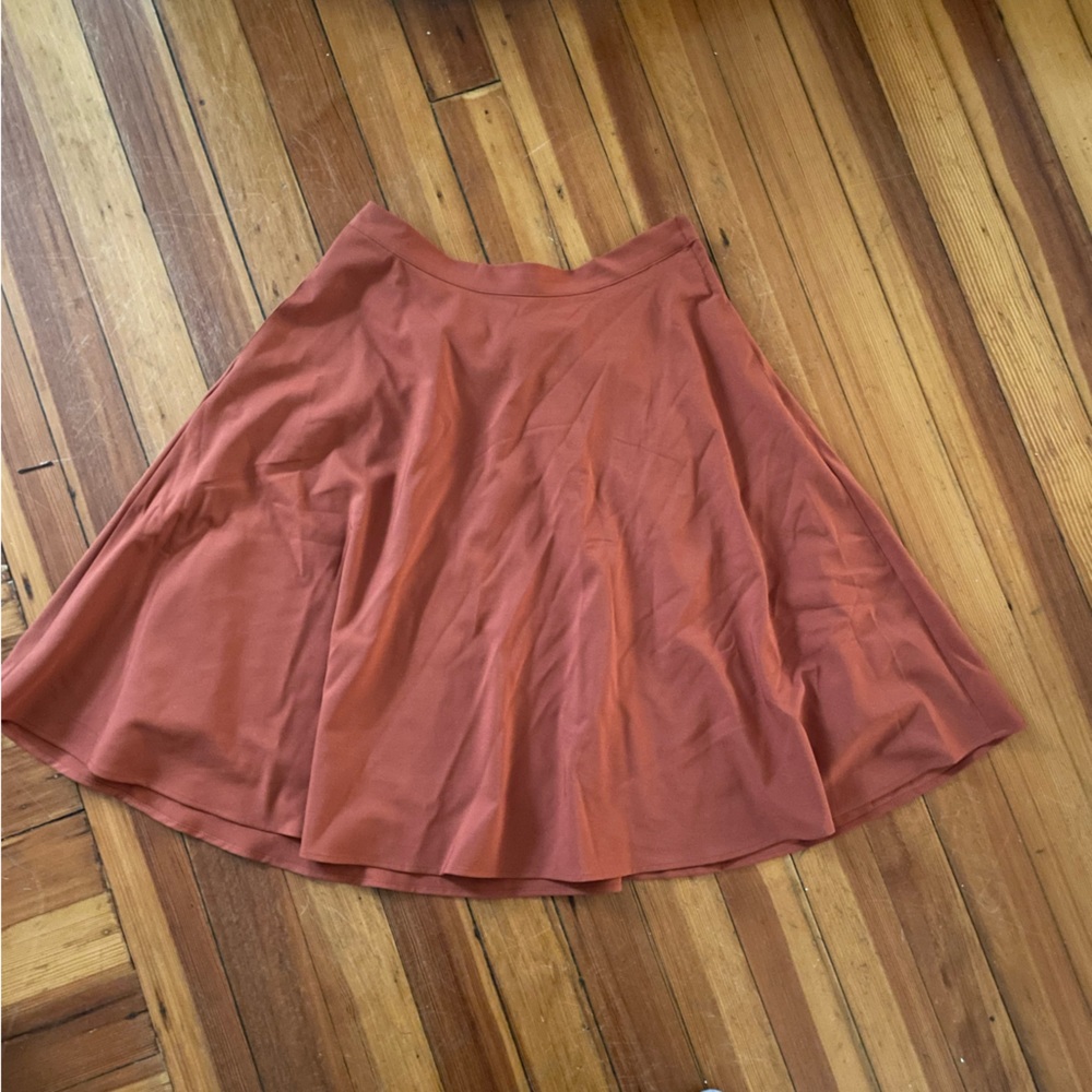 ModCloth Burnt Orange Skirt